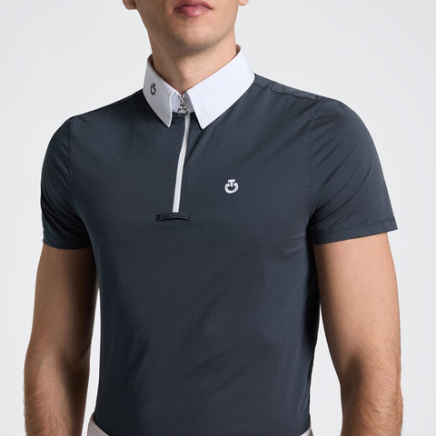 Cavalleria Toscana Wedstrijdshirt jersey Rits