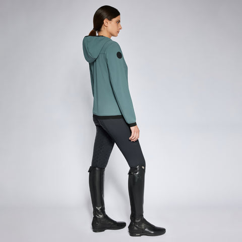 Cavalleria Toscana Softshell geperforeerd met kap