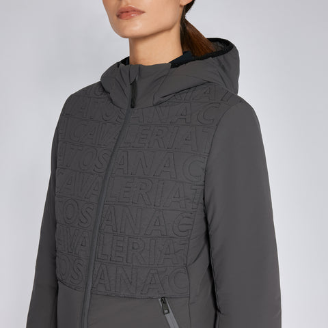 Cavalleria Toscana Puffer jas met kap