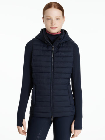 LeMieux YR Ruby Puffer bodywarmer