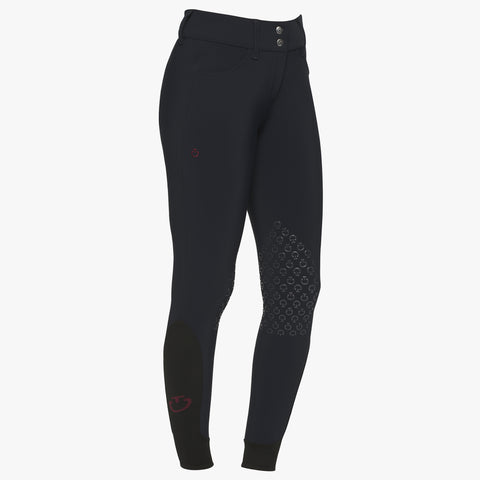 Cavalleria Toscana Women American Breeches knee grip Navy
