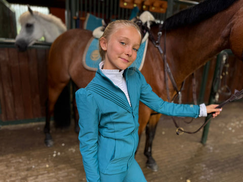 Joline Annabelle Vest Petrol Blue