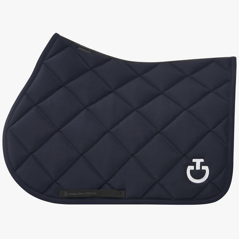 Cavalleria Toscana Diamond Quilted Jersey Jumping Saddle Pad