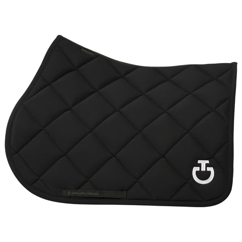 Cavalleria Toscana Diamond Quilted jersey Jumping Saddle Pad