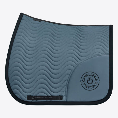 Tapis de selle CT Quilted Wave en jersey