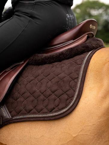 LeMieux Crystal Suede zadeldoek jump