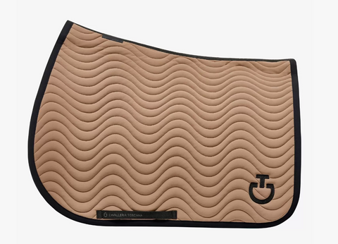 Cavalleria Toscana Quilted Wave jersey saddle pad