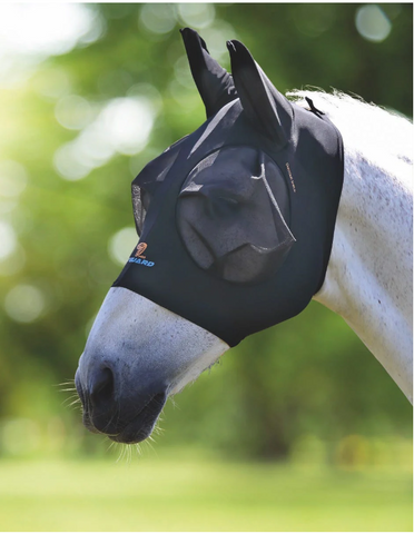 Shires Flyguard vliegenmasker stretch