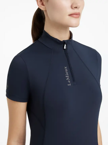 LeMieux Classique Short Sleeve baselayer Navy