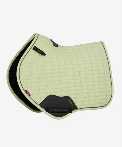 LeMieux Suede Close Contact zadeldek Macaron