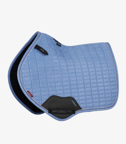 LeMieux Suede Close Contact zadeldek Powder Blue