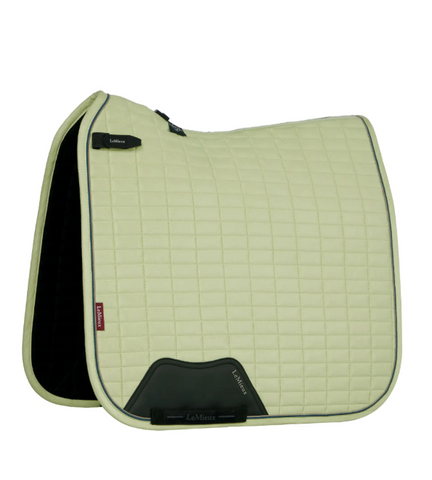 LeMieux Suede Dressuur zadeldek Macaron