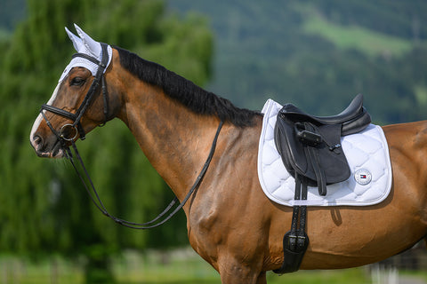 Tommy Hilfiger Liberty Dressage Saddle Pad Optic White