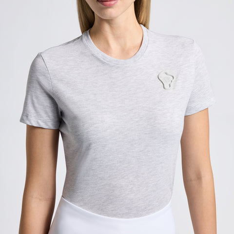 Cavalleria Toscana Cotton T-shirt Stamp logo