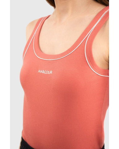 Harcour Bea Tank Top Pamplemousse