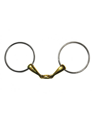 Jump'In mors double brisure avec grands anneaux 20mm