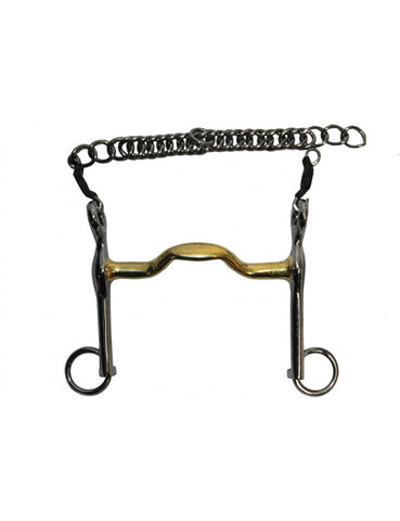 Jump'in dressuurstang met tongboog 18 mm lange scharen