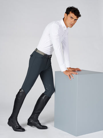 Vestrum San Diego Men breeches v grip comfort fit Grijs