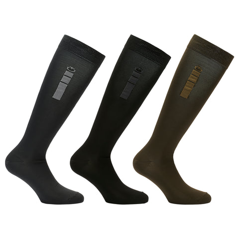 Cavalleria Toscana Triple Bar sock 3-pack