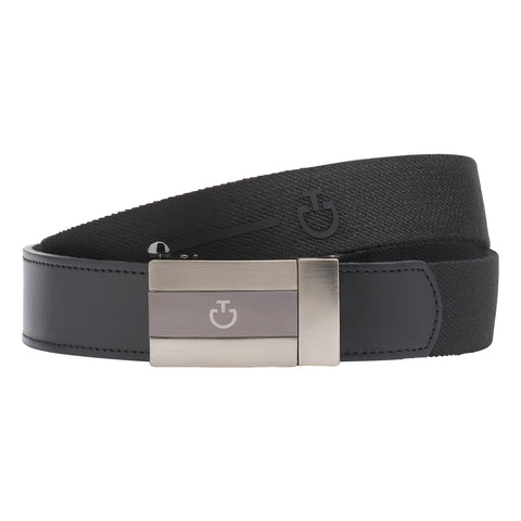 Cavalleria Toscana ceinture homme élastique avec logo ct caoutchouté