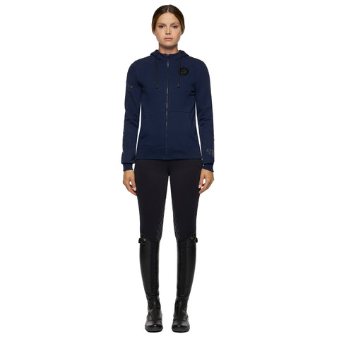 Cavalleria Toscana sweat à capuche Team zippé à logos multiples