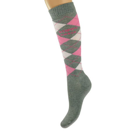 StappChaussettes hautes à carreaux Horse