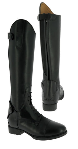 Equitheme Bottes d'équitation cuir junior