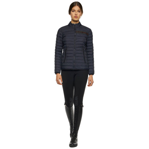 Cavalleria Toscana Team Red Stripe Quilted Jacket