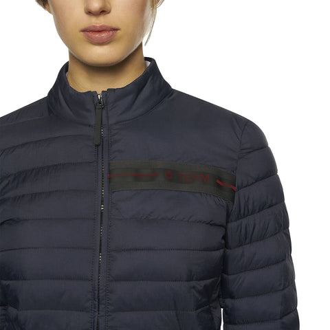 Cavalleria Toscana Team Red Stripe Quilted Jacket