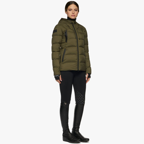 Cavalleria Toscana Hooded Quilted Puffer Jacket