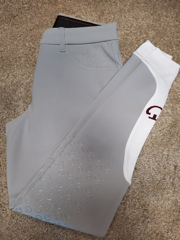 Cavalleria Toscana pantalon d'équitation micro-perforé pour femme