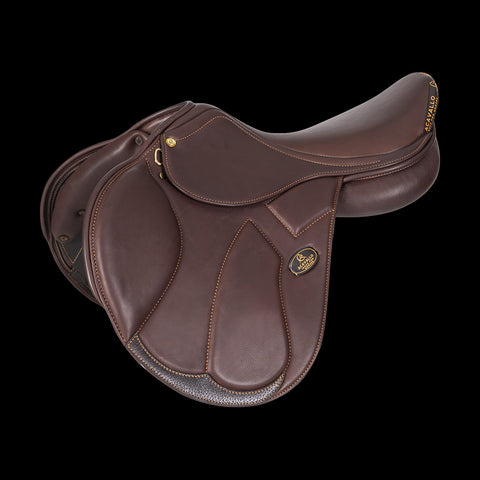 Acavallo Selle de saut modgliani garnie de laine