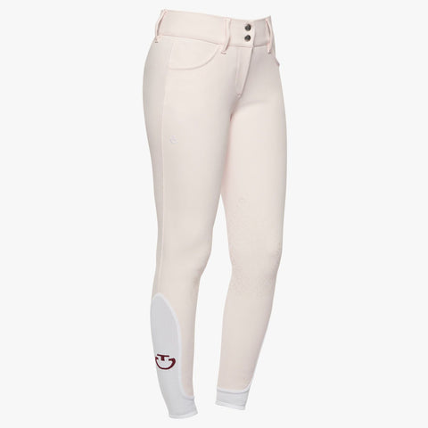 Cavalleria Toscana Women American Breeches knee grip licht roze