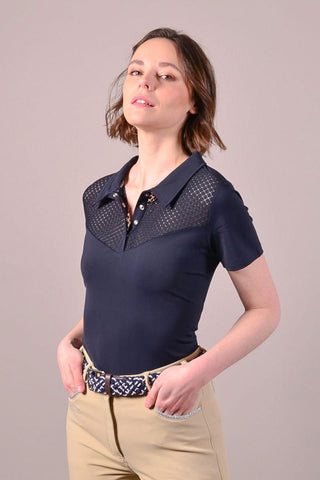 Polo femme Harcour Pastel