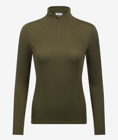 LeMieux Alice chemise zippée à col quart