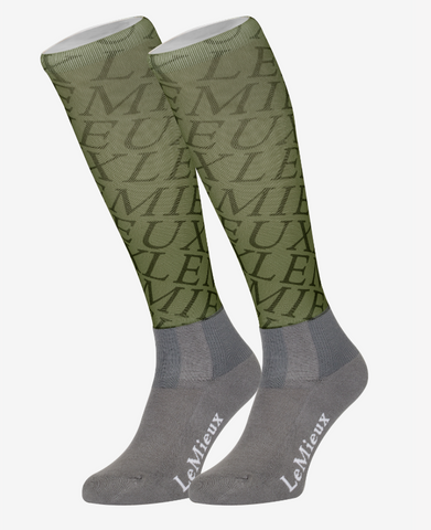 LeMieux Footsie Socks Fleur