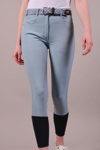 Harcour Vogue rijbroek full seat Licht blauw