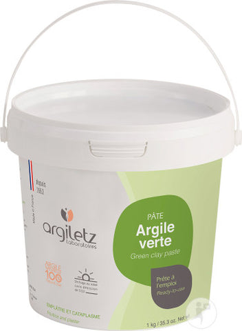 Argiletz Pâte d'argile verte