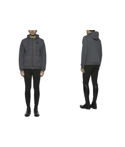 CT Men Bonded Pique Sweat à capuche entièrement zippé