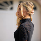 IRH Breeze wedstrijdshirt korte mouw Zwart