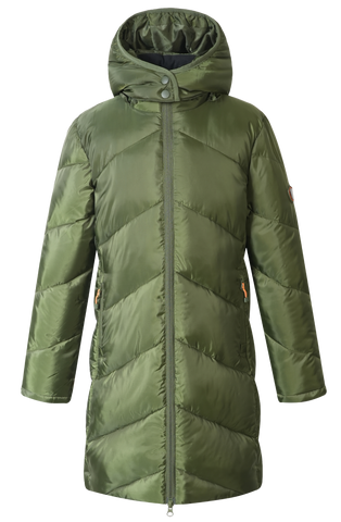 Covalliero Wintermantel Kids Forest Green