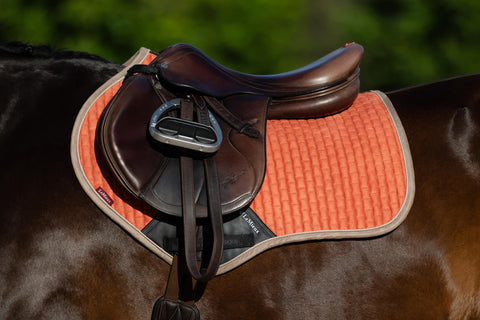 LeMieux Saddle pad Suede squares jump