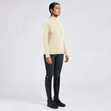 Cavalleria Toscana Lambswool half zip sweater