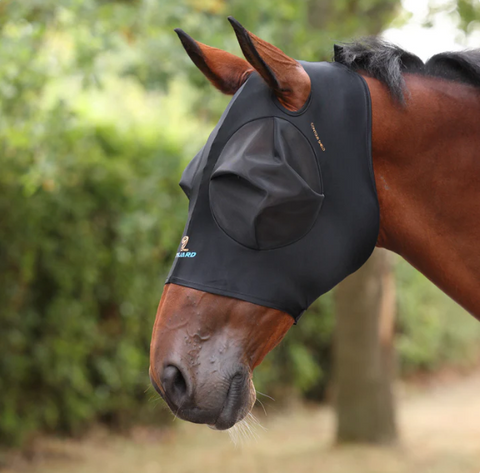 Shires Flyguard Pro Vliegenmasker stretch zonder oren