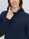 LeMieux Scarlet Quarter Zip Sweat Navy