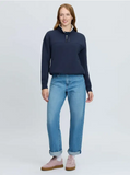 LeMieux Scarlet Quarter Zip Sweat Navy