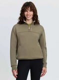 LeMieux Scarlet Quarter Zip Sweat Willow Green