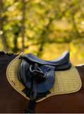 LeMieux Suede Close Contact zadeldoek Gooseberry