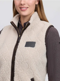 LeMieux Heritage Borg Teddy Gilet Stone