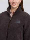 LeMieux Heritage Borg Teddy Jacket Cocoa